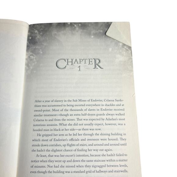 Throne of Glass by Sarah J Maas Paperback Ex Library Early Printing Edition - Picture 11 of 12